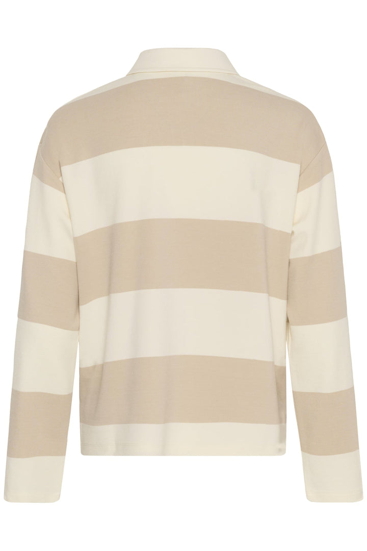 Amari T-Shirt Cement Stripe | Topper | Smuk