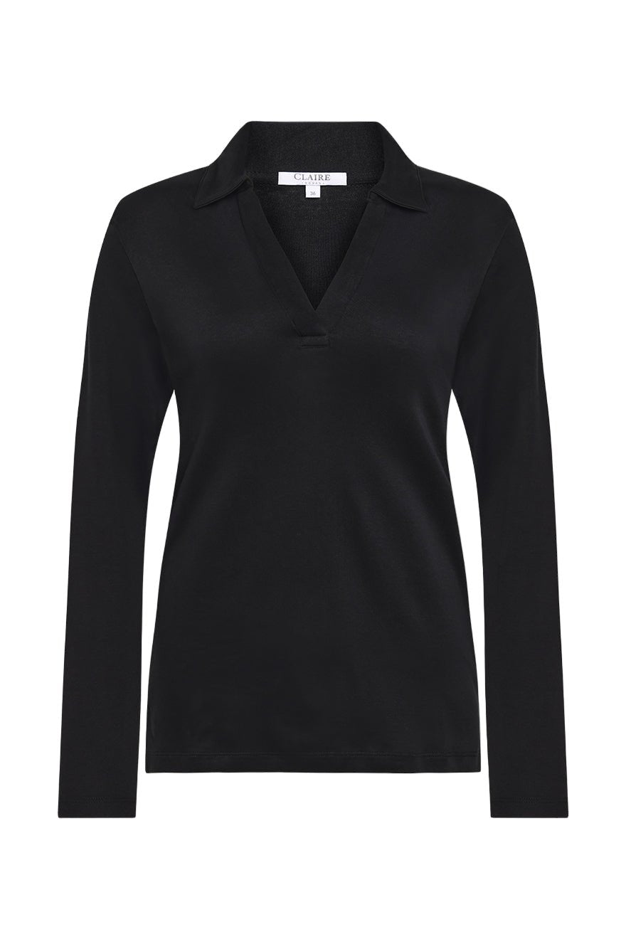 Amaya T-Shirt Black | Genser | Smuk - Dameklær på nett