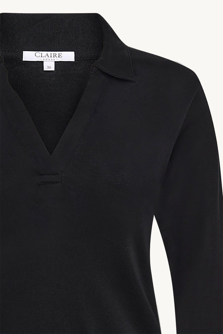 Amaya T-Shirt Black | Genser | Smuk - Dameklær på nett