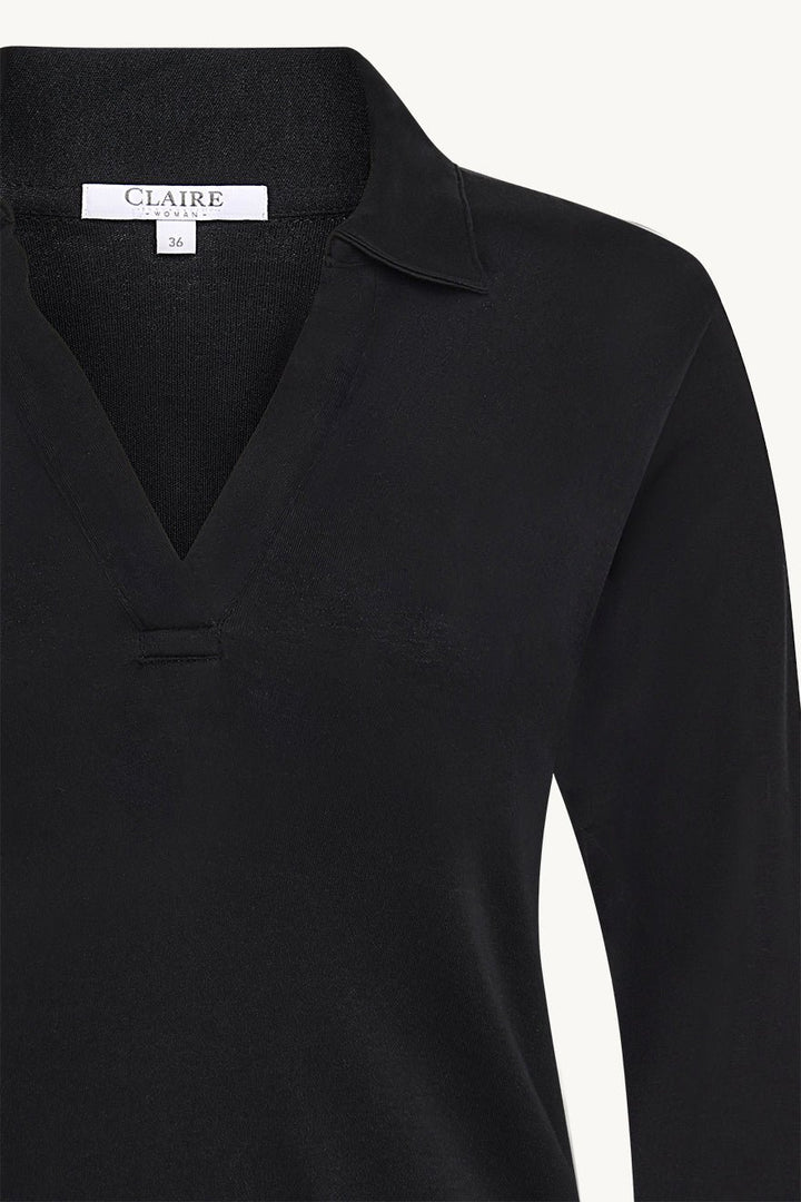 Amaya T-Shirt Black | Genser | Smuk - Dameklær på nett