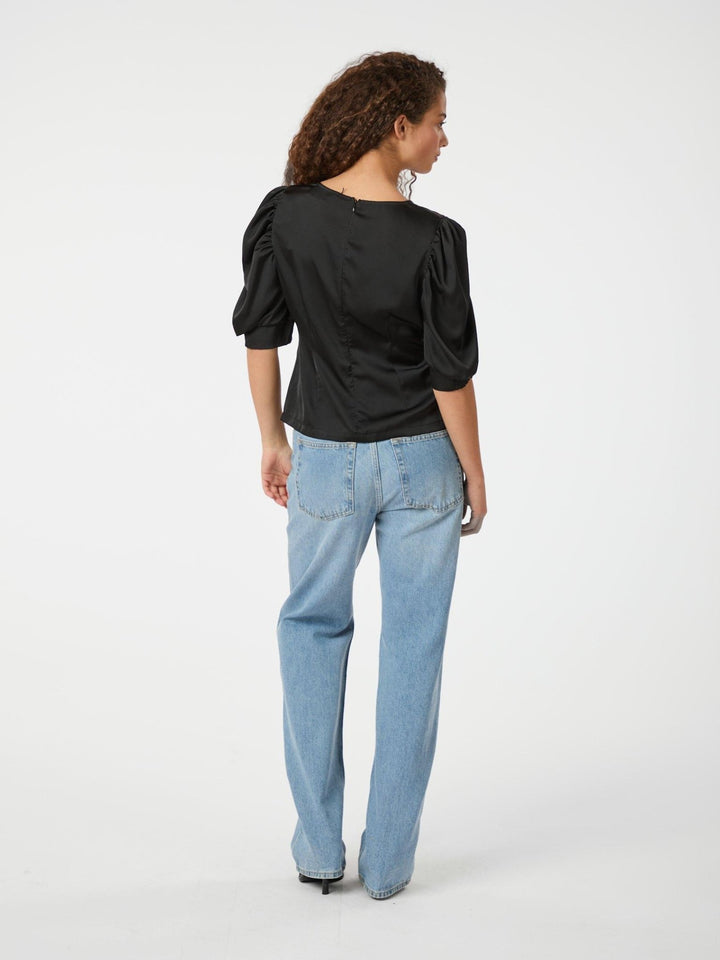 Ambrosi Lace Blouse Black | Skjorter og bluser | Smuk - Dameklær på nett