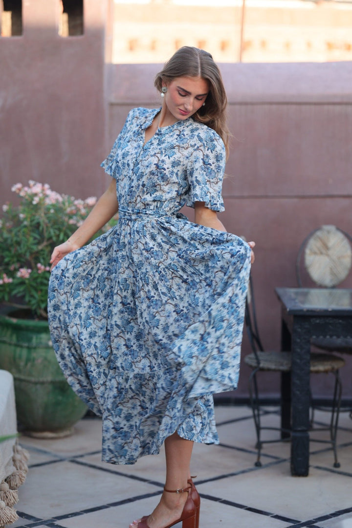 Ambrosia Midi Dress Cloud Nine | Kjoler | Smuk