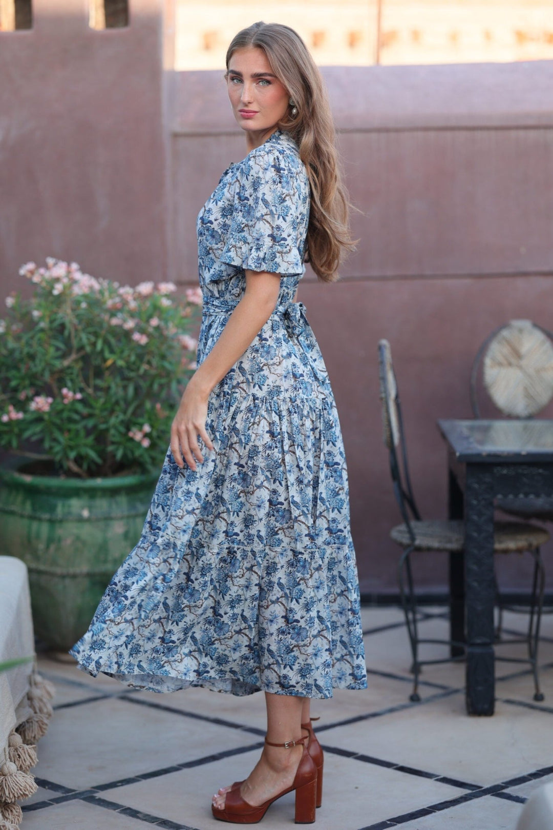 knee length dresses for ladies Cloud Nine Midi Dress – Bonita Fatima