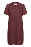 Aminase Dress Burnt Russet