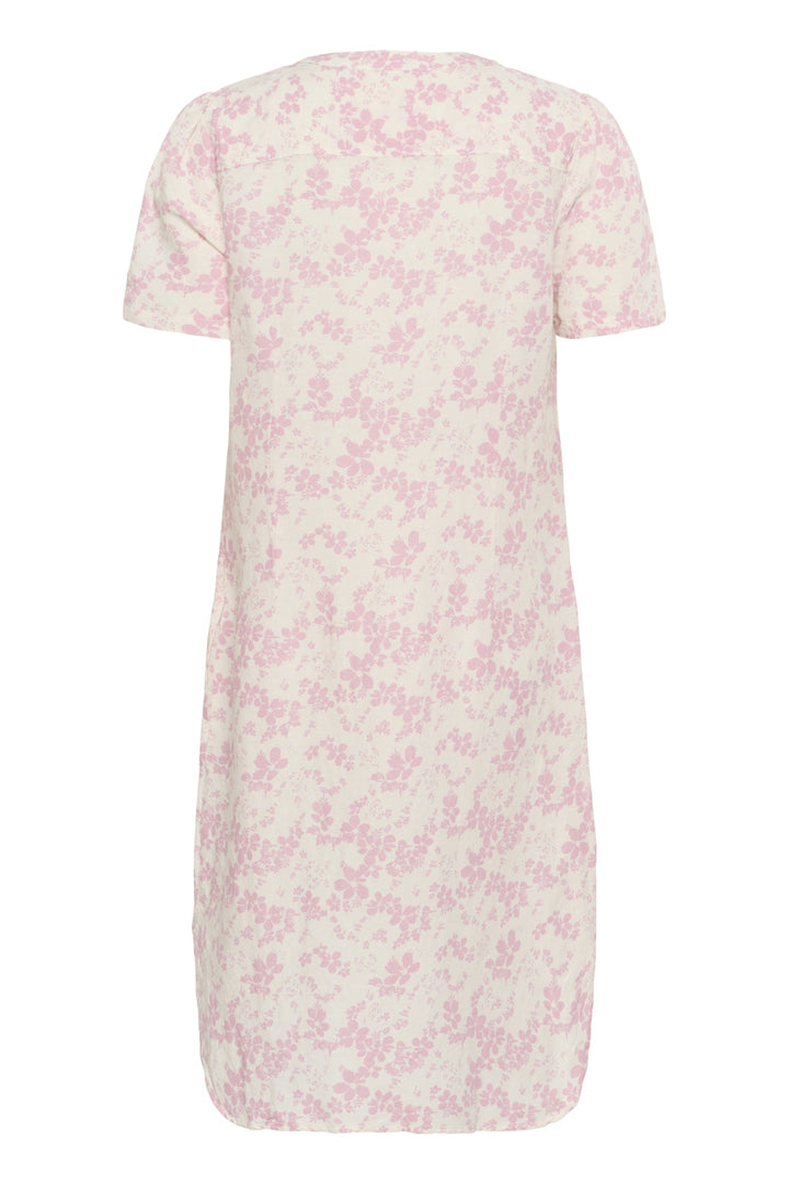 Aminasepw Dress Pink Nectar Contrast Flower | Kjoler | Smuk - Dameklær på nett