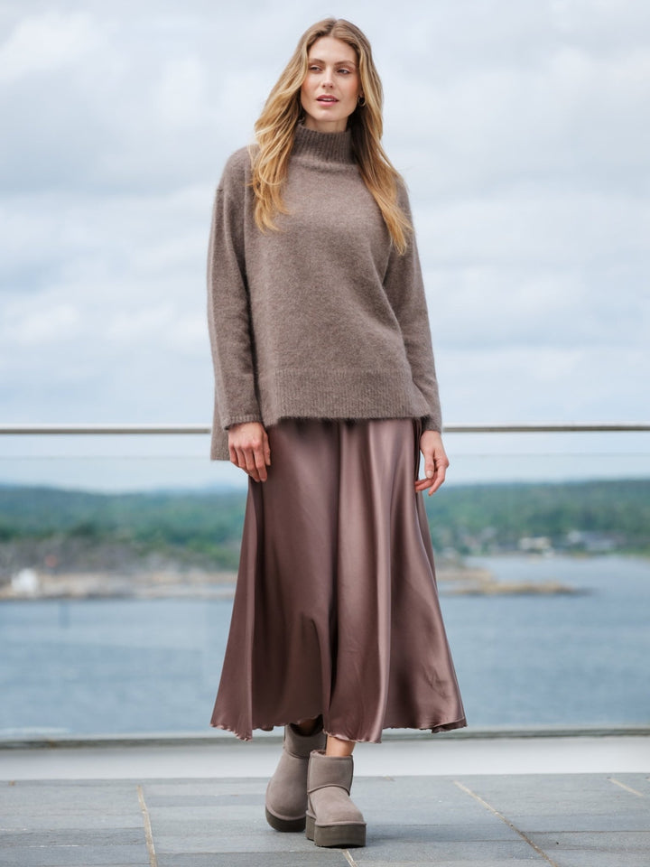 Amira Skirt Nutmeg | Skjørt | Smuk - Dameklær på nett