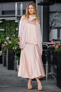 Amira Skirt Pale Rose