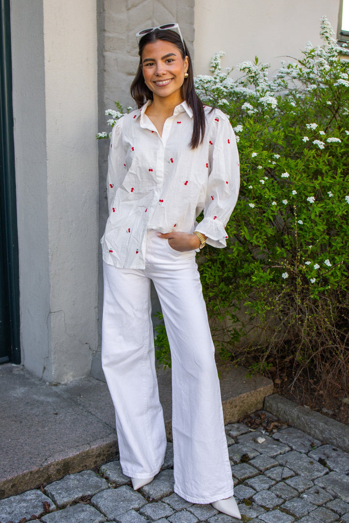 Amy Blouse Cherry | Skjorter og bluser | Smuk