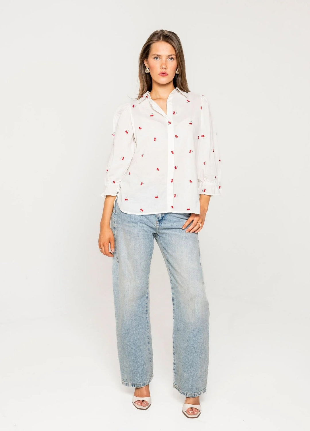 Amy Blouse Cherry | Skjorter og bluser | Smuk