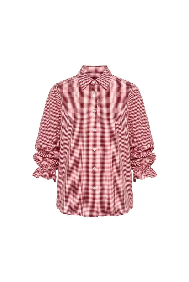 Amy Blouse Tuscany Red | Skjorter og bluser | Smuk