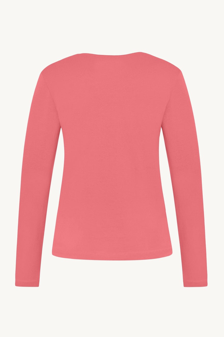 Amy Long Sleeved Coral Blush | Topper | Smuk