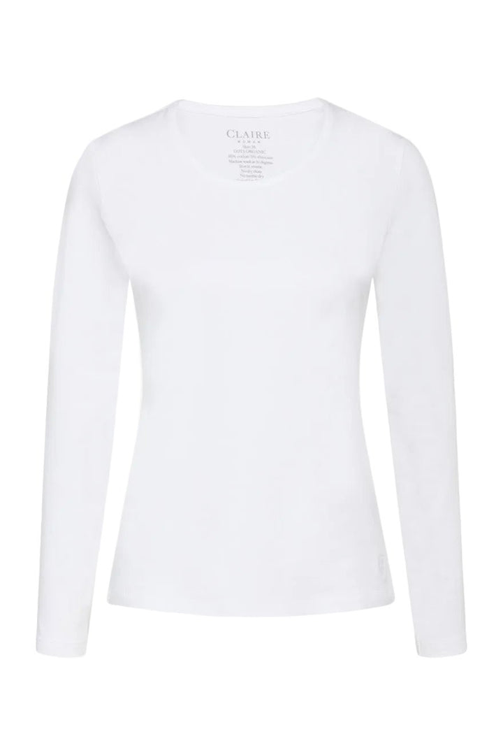 Amy Long Sleeved White | Topper | Smuk