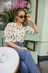 Amy Shirt Rose Linen