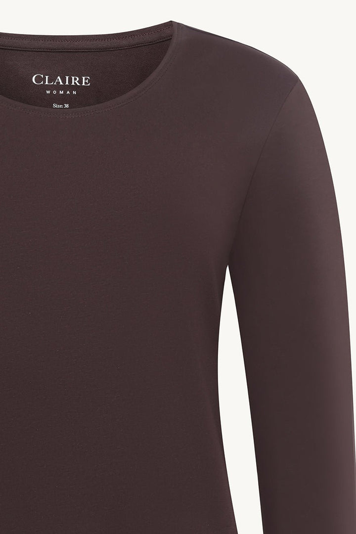 Amy T-Shirt Chocolate | Genser | Smuk