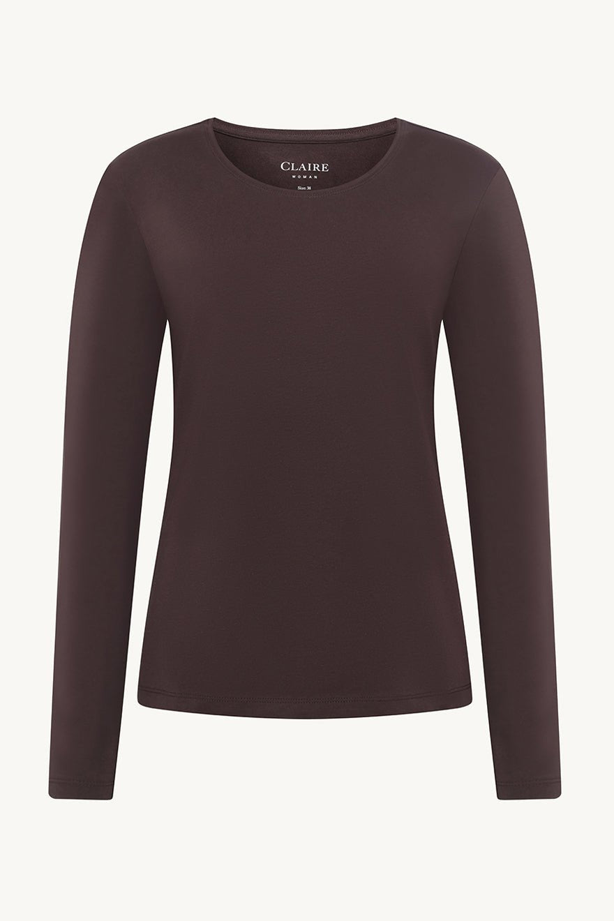 Amy T-Shirt Chocolate | Genser | Smuk