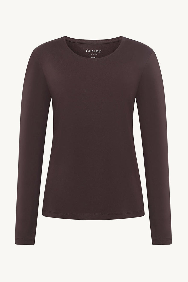 Amy T-Shirt Chocolate | Genser | Smuk