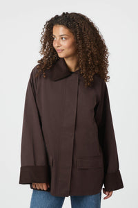 Anastacia Cord Jacket Brown