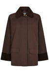 Anastacia Cord Jacket Brown