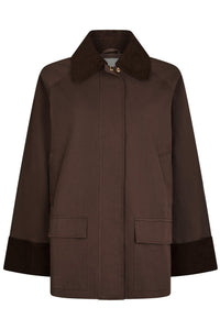 Anastacia Cord Jacket Brown
