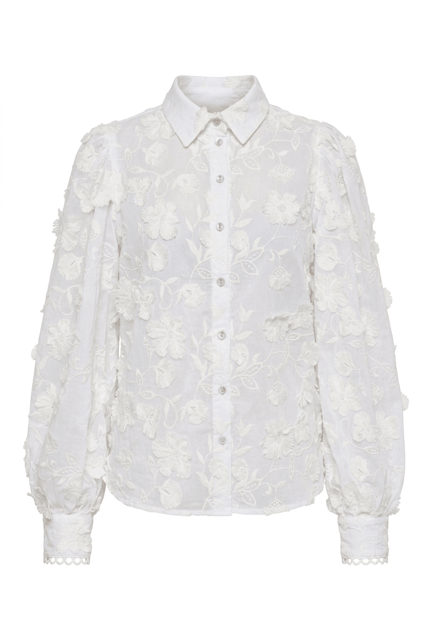 Anaya Shirt Ivory Atelier | Skjorter og bluser | Smuk