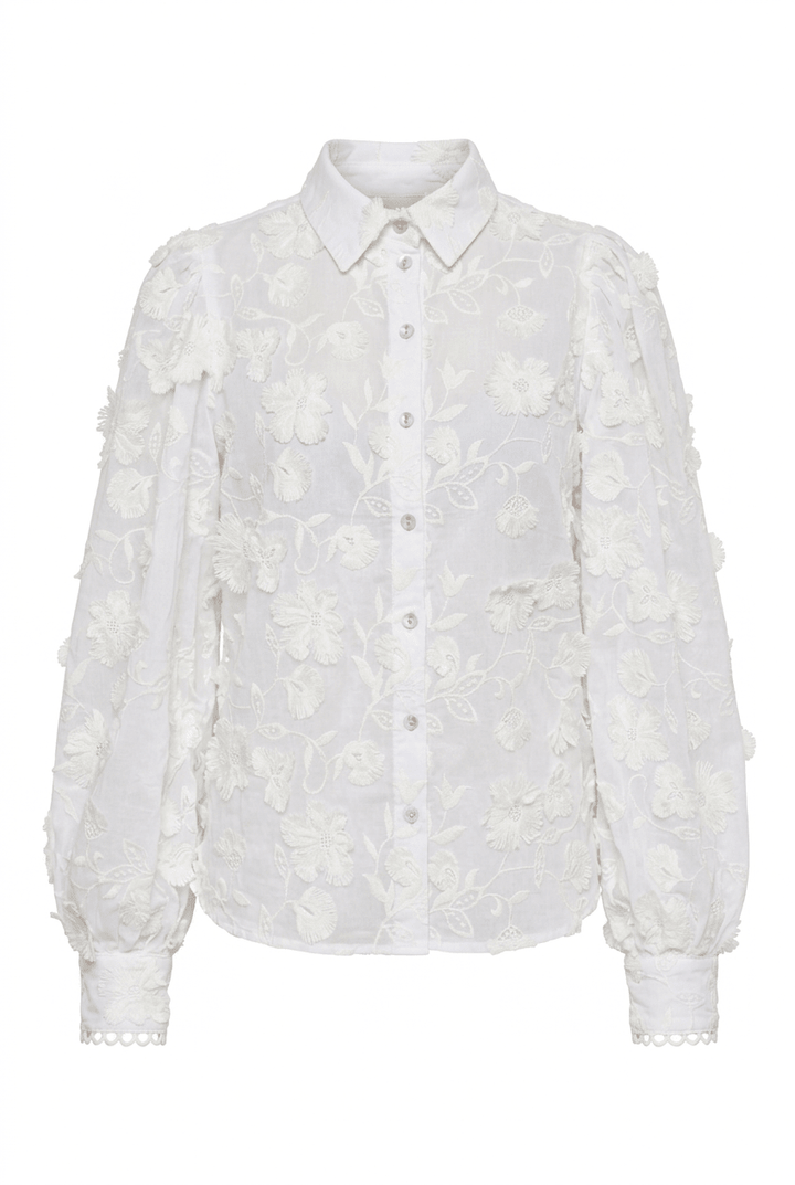 Anaya Shirt Ivory Atelier | Skjorter og bluser | Smuk