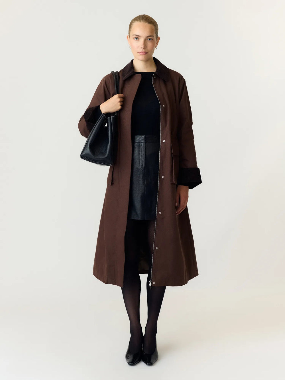 Anca Ls Parka Coat Coffee Bean | Yttertøy | Smuk