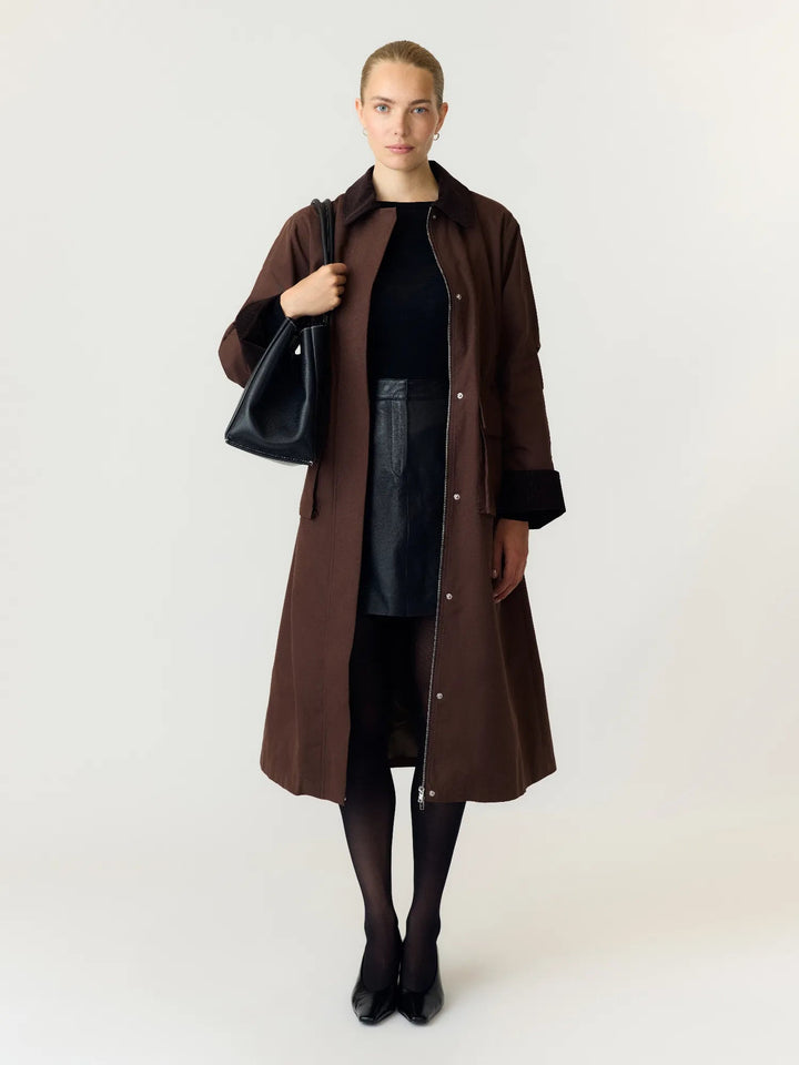 Anca Ls Parka Coat Coffee Bean | Yttertøy | Smuk