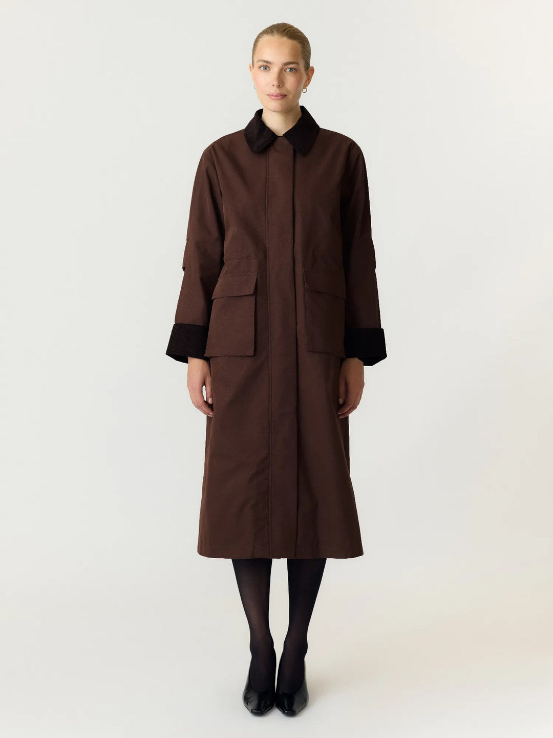Anca Ls Parka Coat Coffee Bean | Yttertøy | Smuk