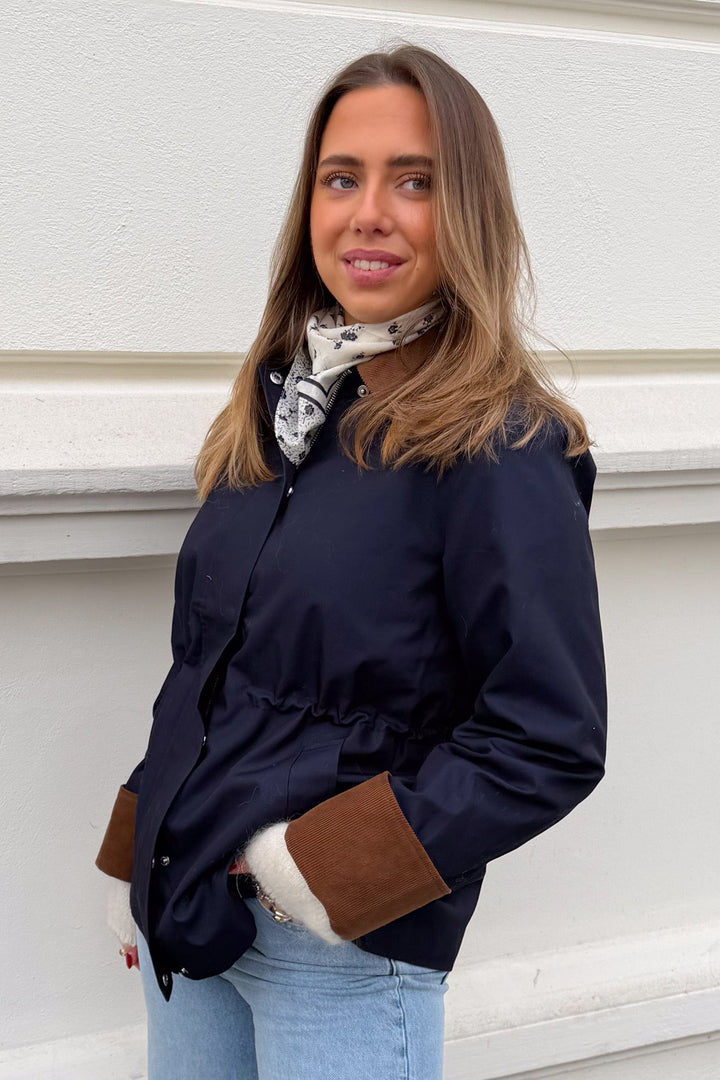 Anca Ls Parka Jacket Navy Blazer | Yttertøy | Smuk