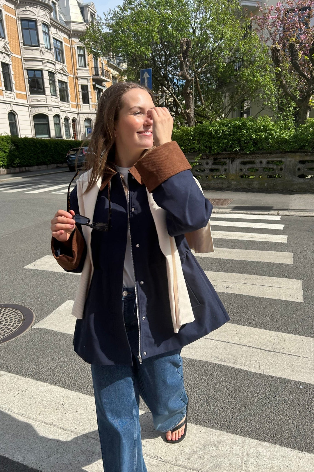 Anca Ls Parka Jacket Navy Blazer | Yttertøy | Smuk