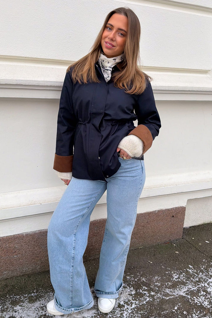 Anca Ls Parka Jacket Navy Blazer | Yttertøy | Smuk
