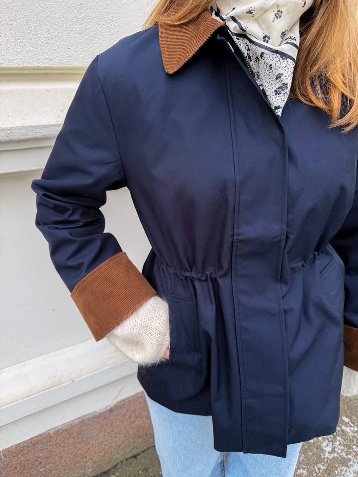 Anca Ls Parka Jacket Navy Blazer | Yttertøy | Smuk