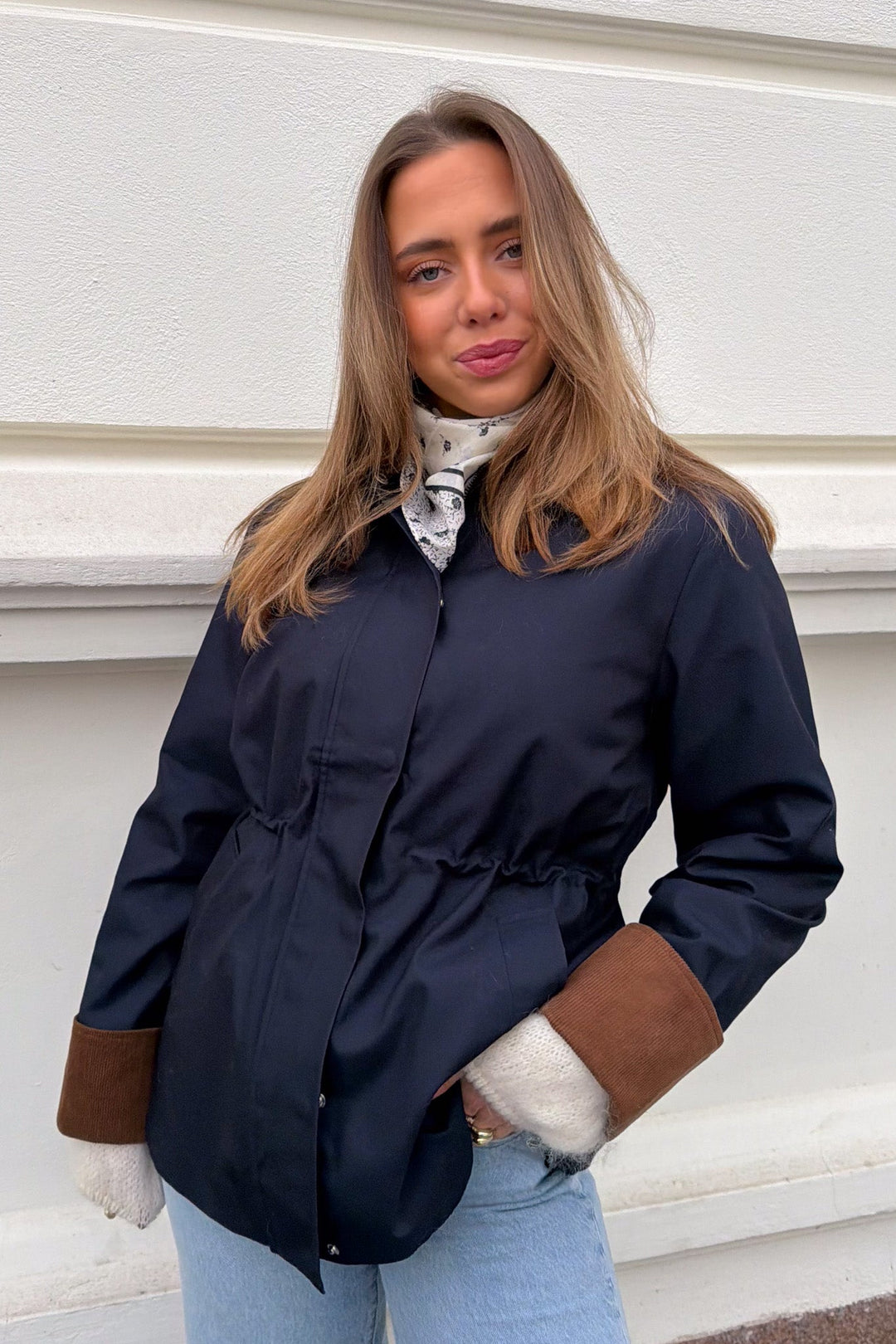 Anca Ls Parka Jacket Navy Blazer | Yttertøy | Smuk
