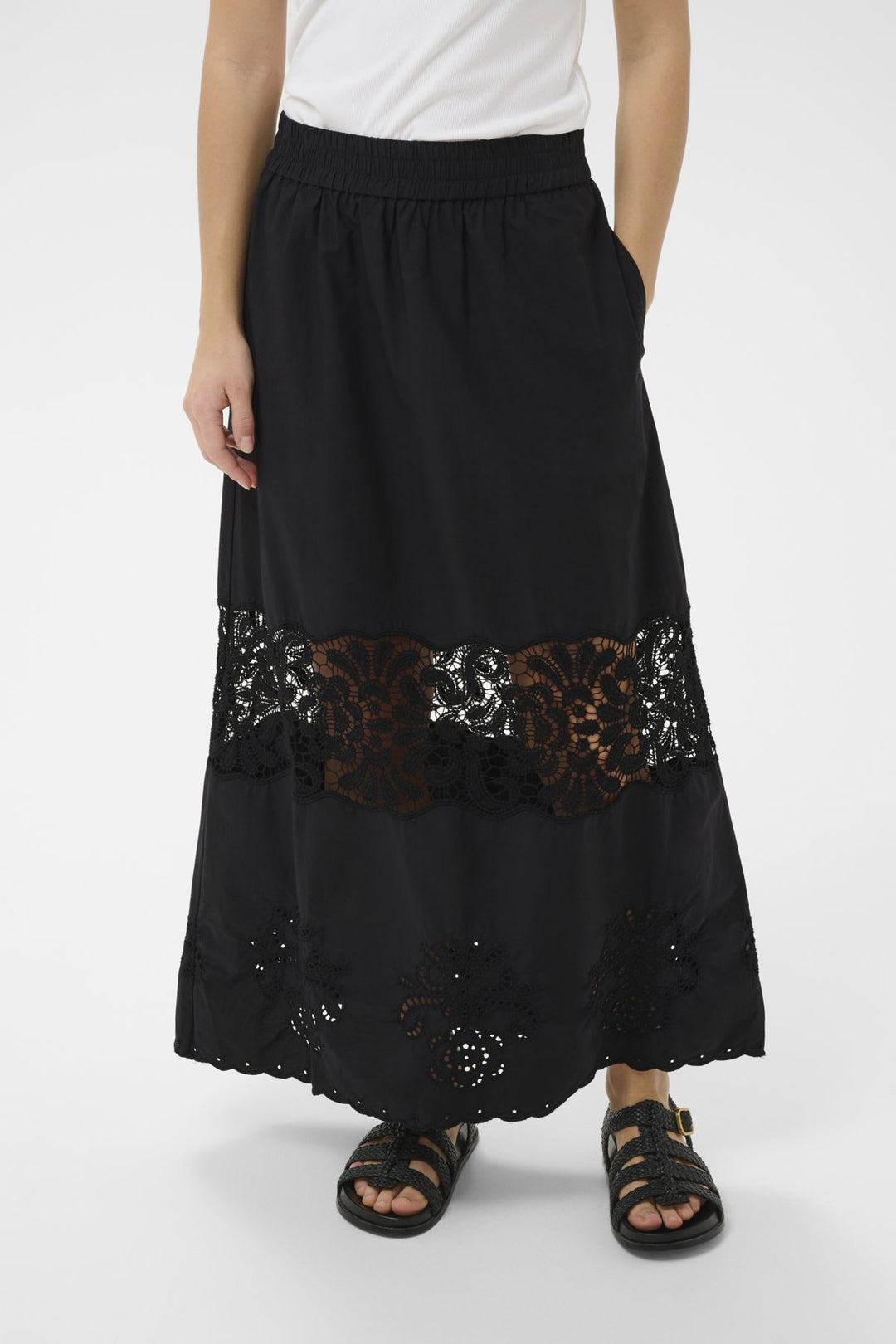 Ancia Skirt Black | Skjørt | Smuk