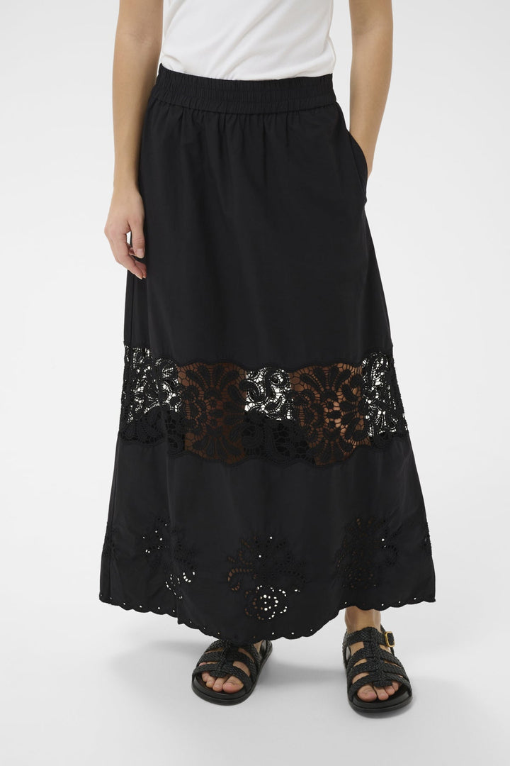 Ancia Skirt Black | Skjørt | Smuk