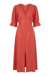 Andrea Dress Candid Apple Linen
