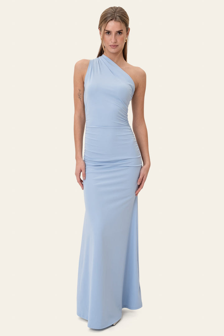 Andrea Maxi Dress Blue | Kjoler | Smuk
