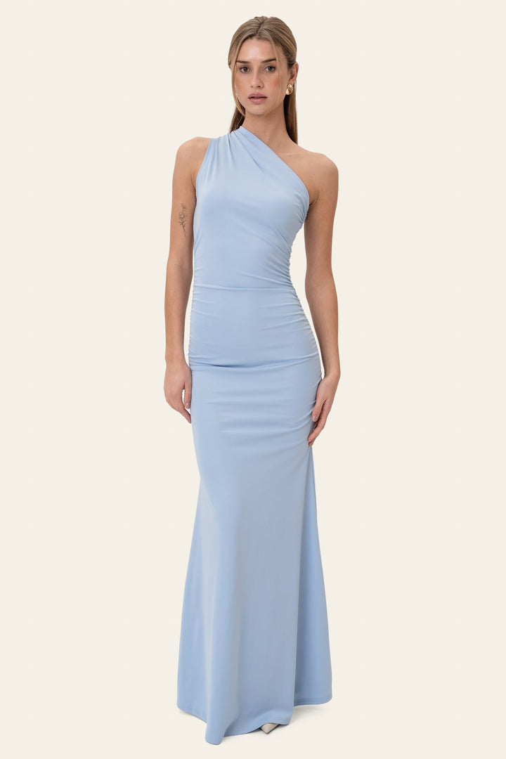 Andrea Maxi Dress Blue | Kjoler | Smuk