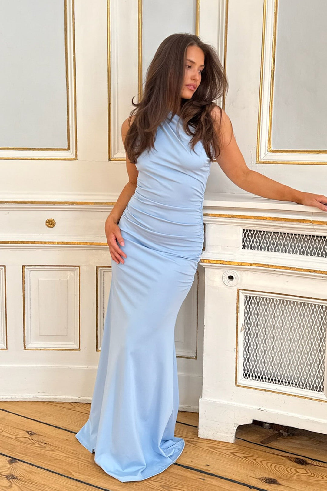Andrea Maxi Dress Blue | Kjoler | Smuk