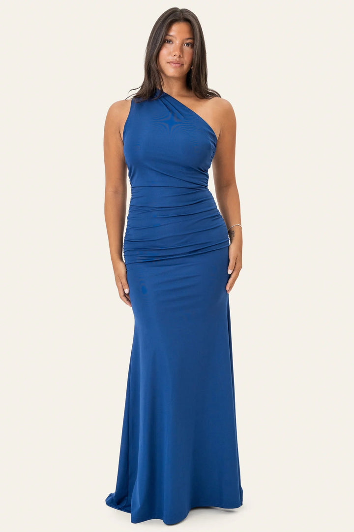 Andrea Maxi Dress Dark Blue | Kjoler | Smuk