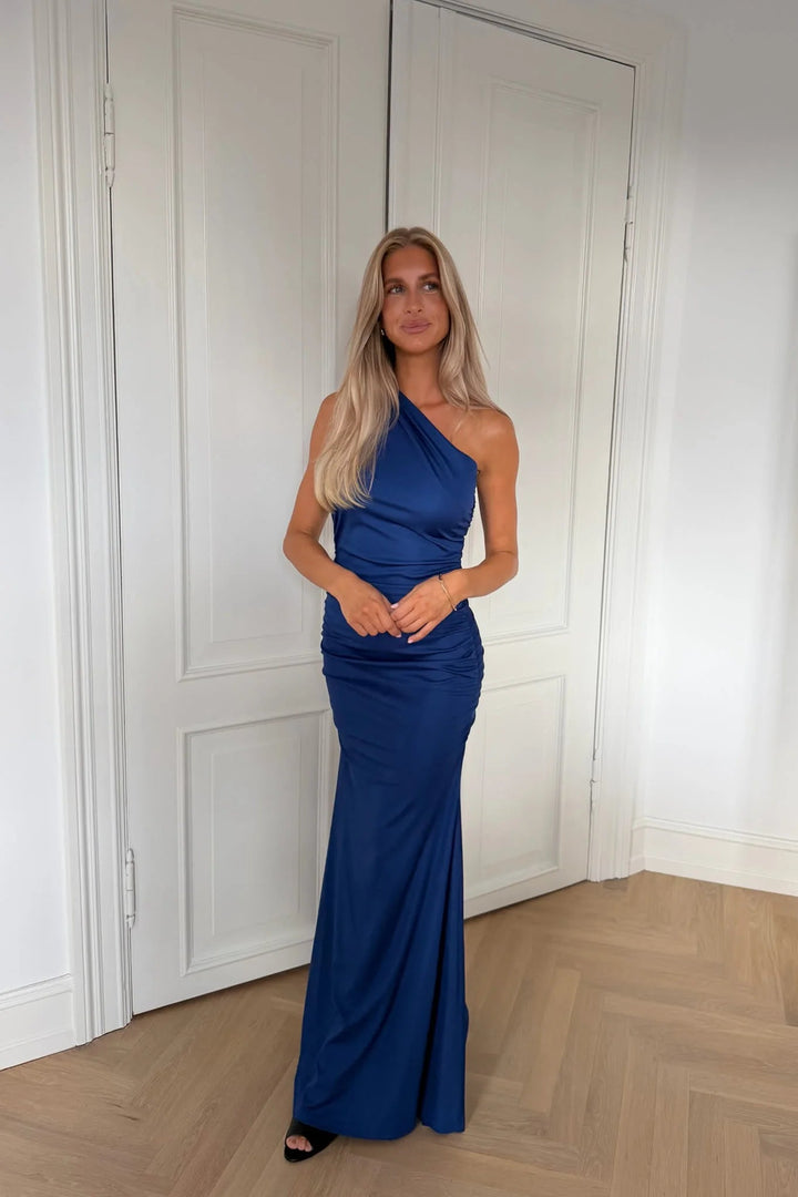 Andrea Maxi Dress Dark Blue | Kjoler | Smuk