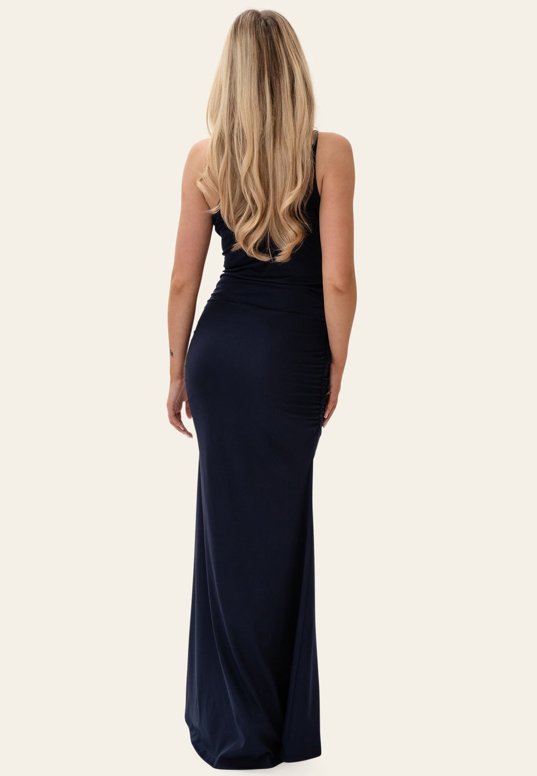 Andrea Maxi Dress Navy | Kjoler | Smuk