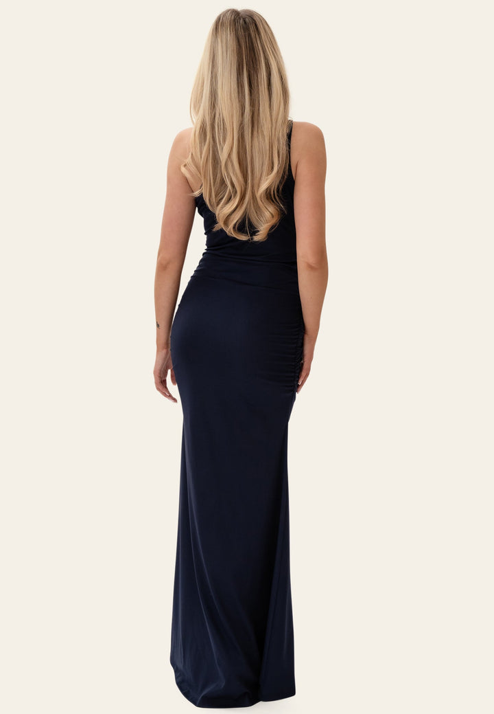 Andrea Maxi Dress Navy | Kjoler | Smuk