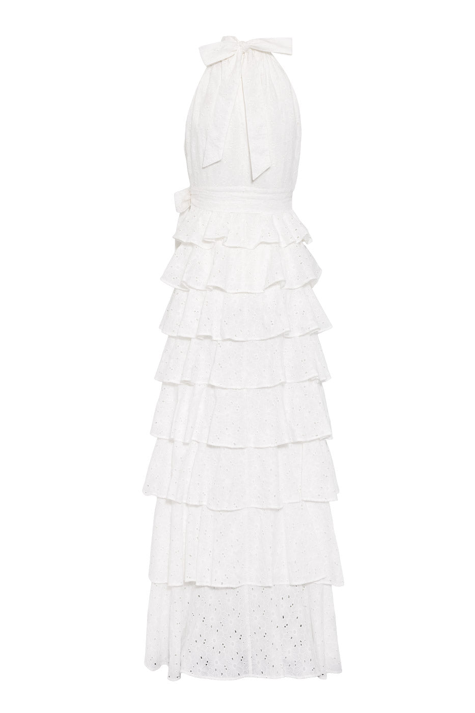 Angel Maxi Dress Halterneck White | Kjoler | Smuk - Dameklær på nett