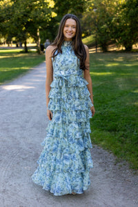 Angel Maxi Halterneck Midnight Bloom