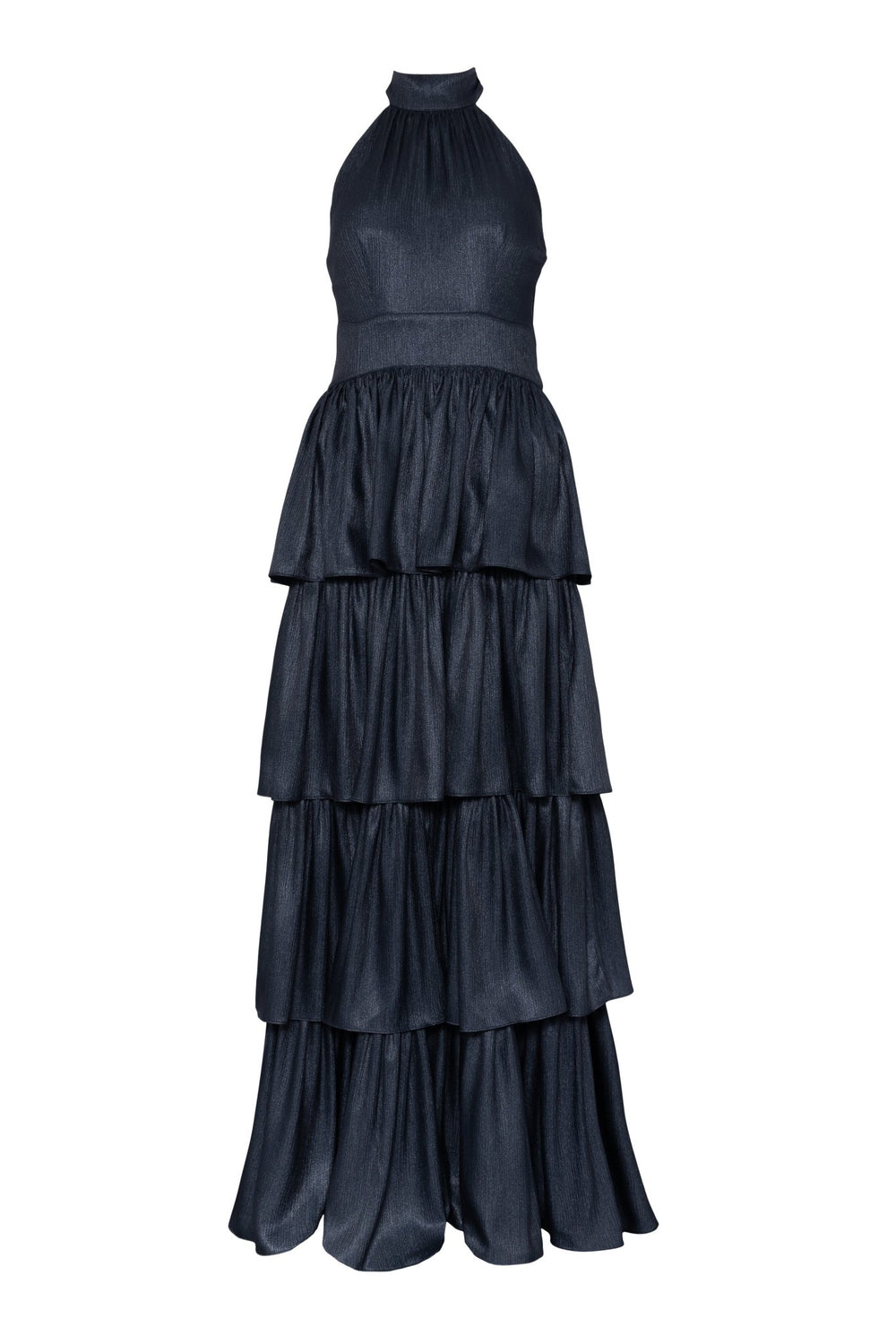 Angel Open Back Maxi Dress Navy | Kjoler | Smuk