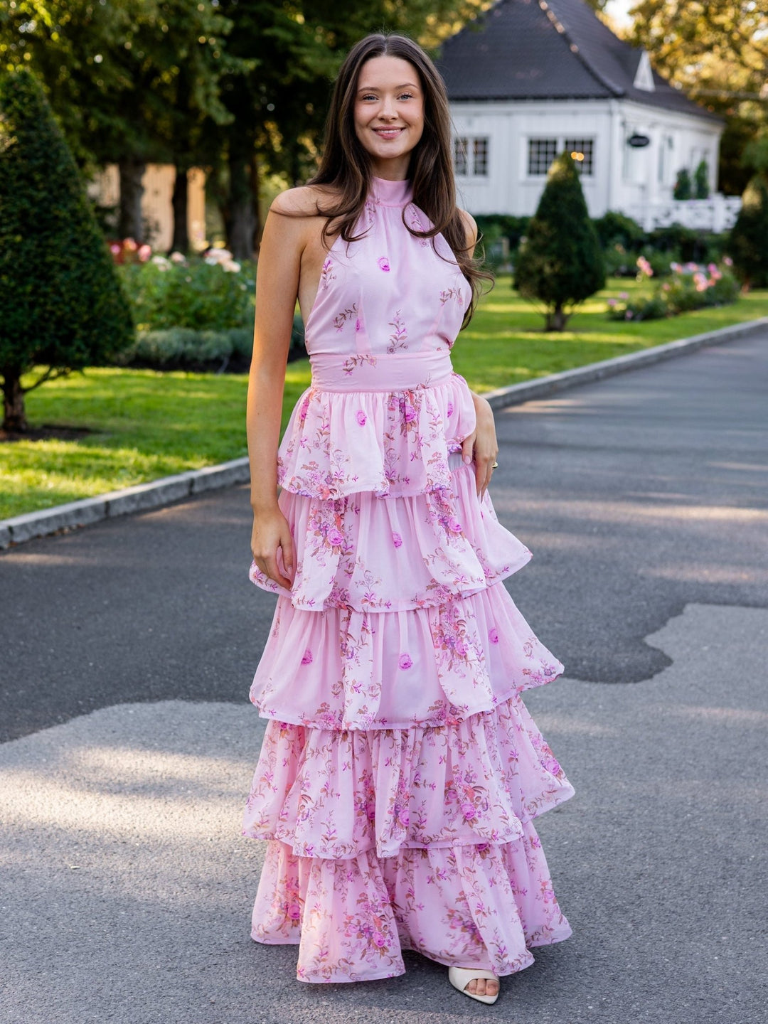 Love Lolina - Angeline Maxi Dress Blush Bloom - Smuk Love Lolina - Angeline Maxi Dress Blush Bloom - Smuk