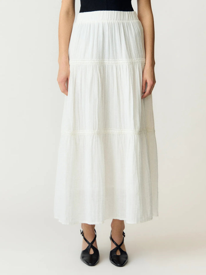 Anini Hw Ankle Skirt Star White | Skjørt | Smuk