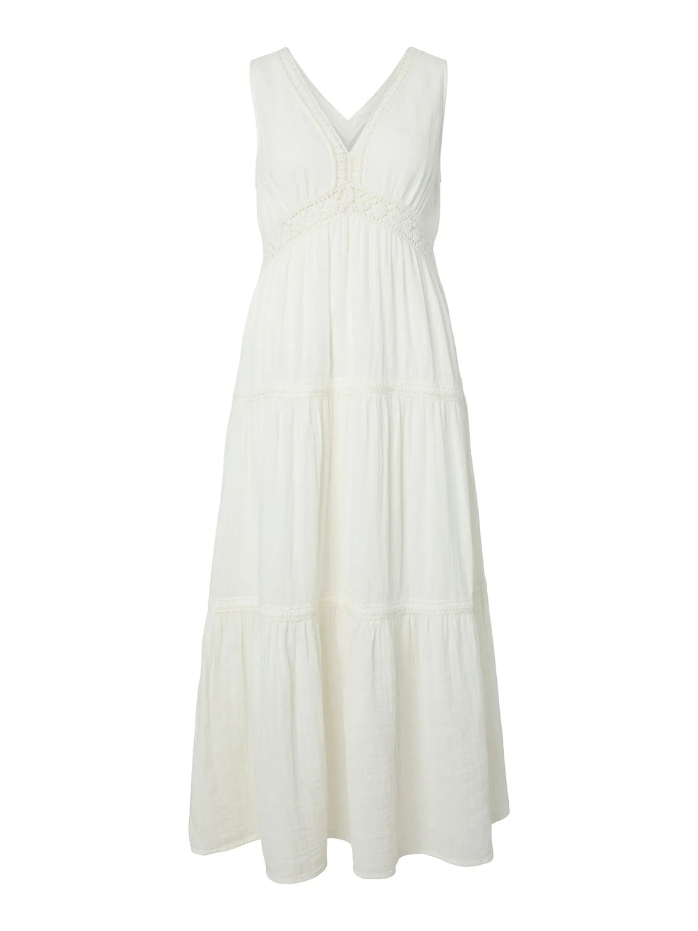 Anini Sl Ankle Dress Star White | Kjoler | Smuk