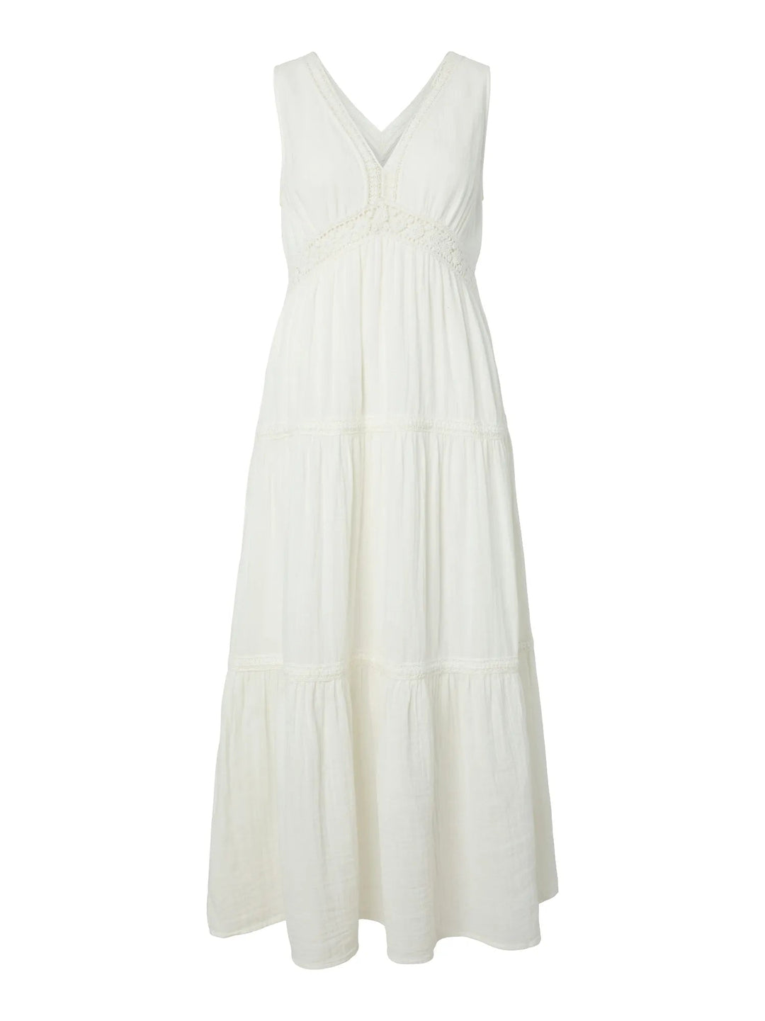 Anini Sl Ankle Dress Star White | Kjoler | Smuk
